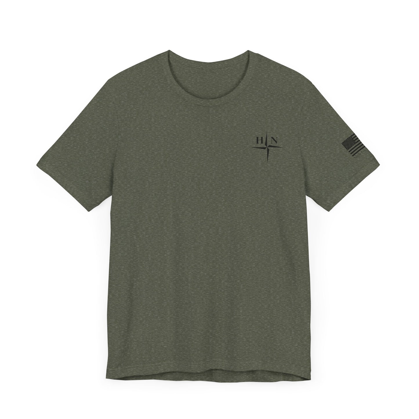 Mountain + Flag - Jersey Short Sleeve Tee