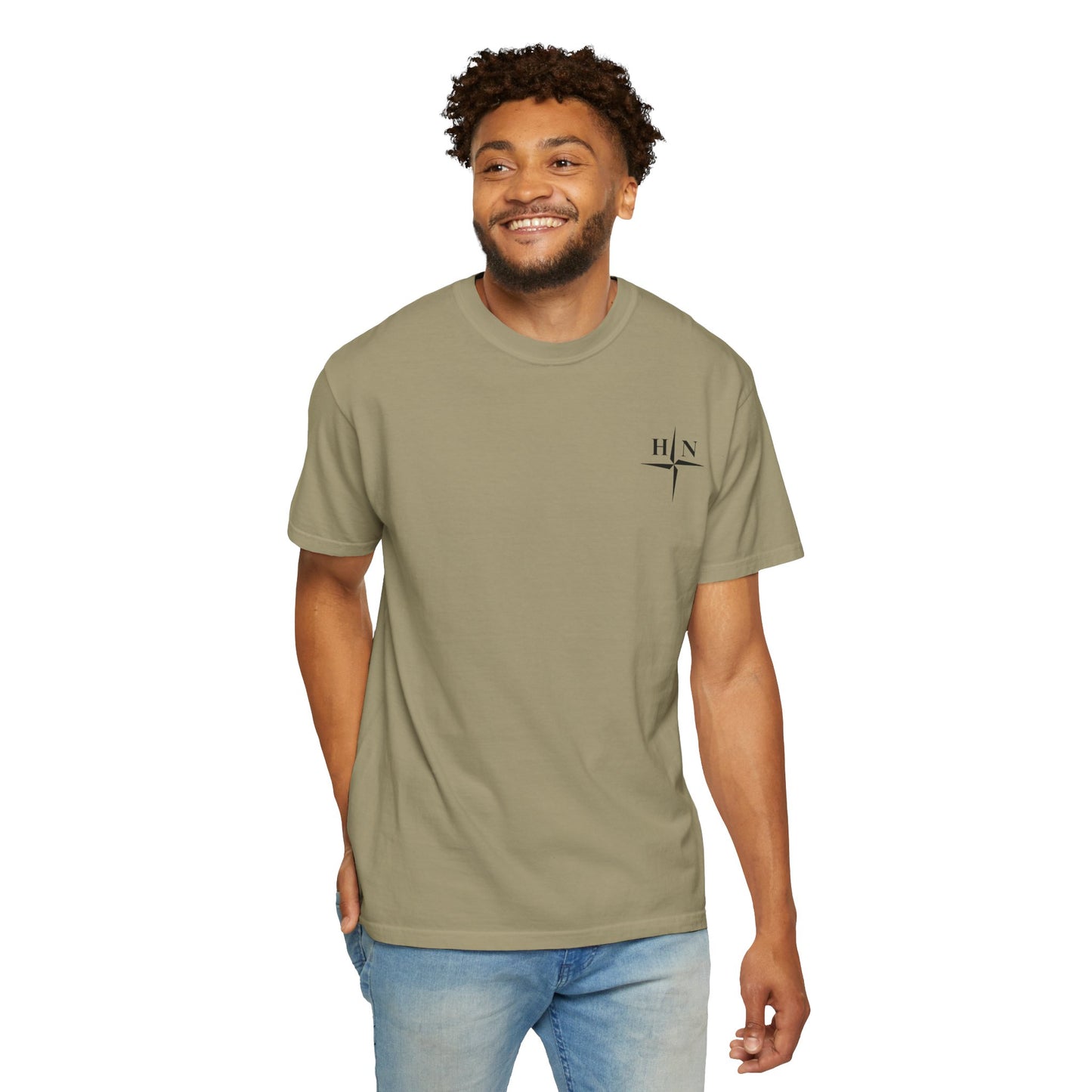 Mountain + Flag - Comfort Colors T-Shirt
