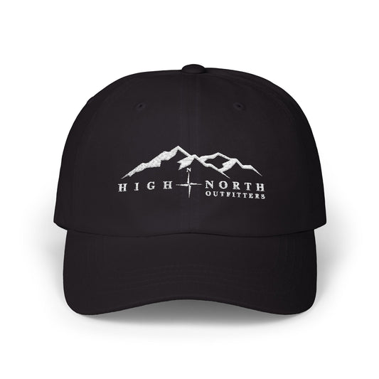 High North Outfitters Classic Logo White - Embroidered Dad Cap